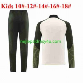 Tréninkový Mikina Soupravy FC Barcelona Dětské Bílý 2023/24